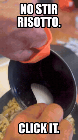 No Stir Risotto. Click It. | Rice Robot
