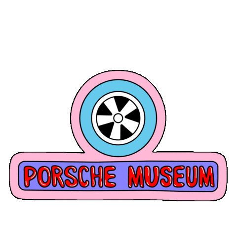 Lets Go Wow Sticker by Porsche Museum