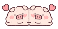 Pig Love Sticker