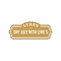 Dry July Booze Free Sticker by Lyre's