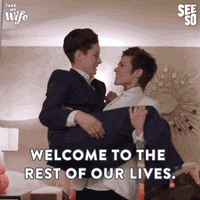 pick up wedding GIF