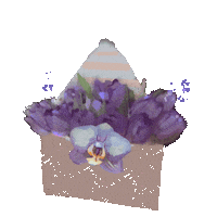 Flowers Plant Sticker