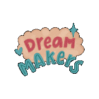 Lettering Dream Sticker by dani samudio