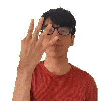 Number 5 Hand Sticker