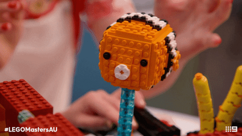 LEGOMastersAU giphyupload lego channel9 channel 9 GIF