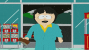 scared walk GIF by South Park 