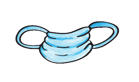 Facemask Sticker by zacchissimi