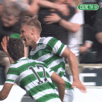 Celebration Goal GIF by Celtic Football Club
