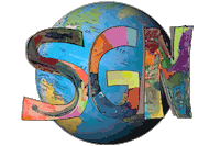 World Spinning Sticker by SomeGoodNews