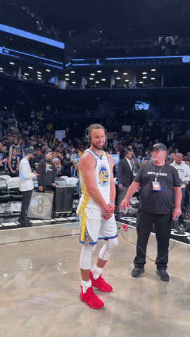 Golden State Warriors Smile GIF by NBA