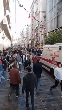 Emergency Services Respond Following Reported Explosion in Downtown Istanbul