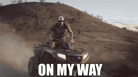 On My Way Reaction GIF by Black Rifle Coffee Company