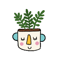 Happy Plants Sticker
