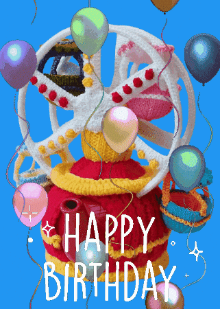 Happy Birthday GIF by TeaCosyFolk