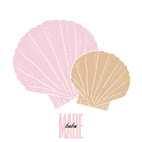 madebabe summer pink beach madebabe Sticker