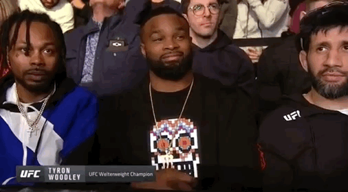 tyron woodley sport GIF by UFC