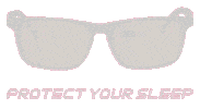 Blueblockers Sticker by Red Light Rising