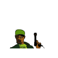 Rapper Sticker