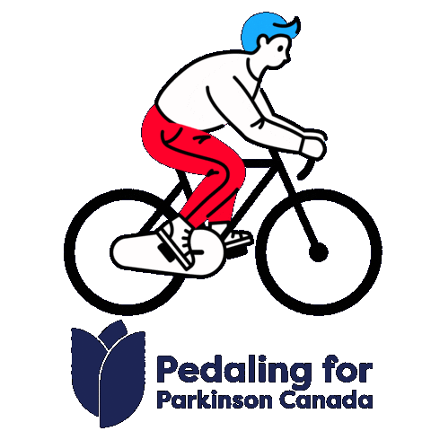 Pd Spinning Wheels Sticker by Parkinson Canada