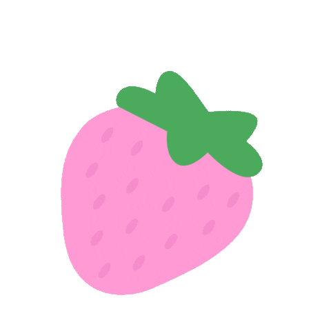 Strawberry Shadow Sticker by BY ECOM
