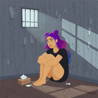 Sad Sticker GIF by World Of Women