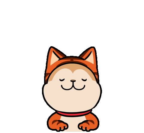 New Year Dog Sticker by Ai and Aiko