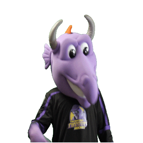 Hockey Dragon Sticker by Youngstown Phantoms