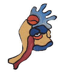 Eyes Looking Sticker