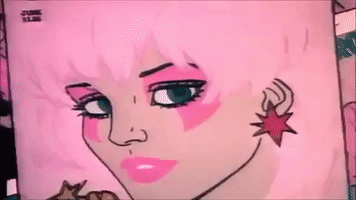 80's wink GIF by MANGOTEETH