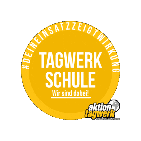 aktiontagwerk giphygifmaker schule aktion-tagwerk aktiontagwerk Sticker