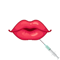 mithattopal lip filler doktor estetik Sticker