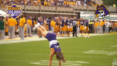 Happy Game Time GIF by College Colors Day