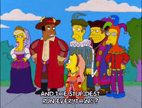 serious lisa simpson GIF