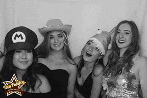 tomfoolerybooth fun birthday photobooth props GIF