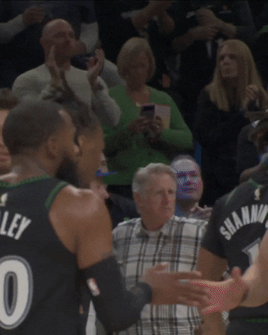 Nba Handshake GIF by Minnesota Timberwolves