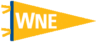 Pennant Wne Sticker by Western New England University