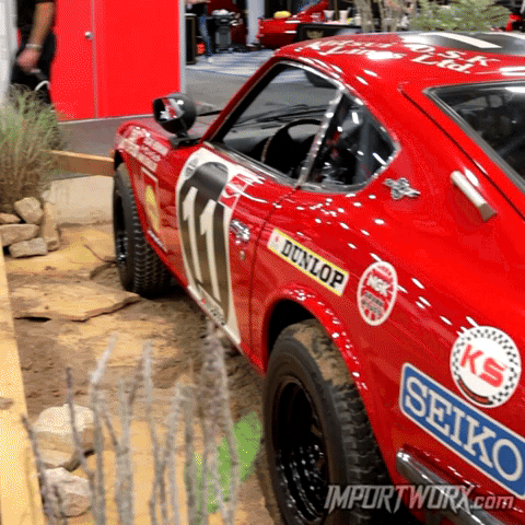 Rally Nissan GIF by ImportWorx