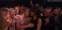excited taylor swift GIF by The Tonight Show Starring Jimmy Fallon