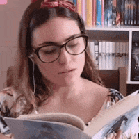 Feehsarzano reactions twitch feliz book GIF