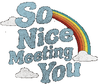 loseyacool cool rainbow retro nice Sticker