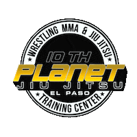 El Paso Bjj Sticker by Kemoy Anderson