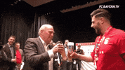 cheers uli GIF by FC Bayern Munich