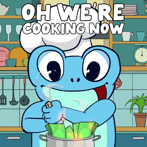 Chef Cooking GIF by Croakey