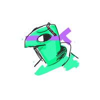 elcrac cartoon illustration green turtle GIF