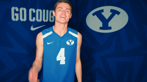 Confused Sport GIF by BYU Cougars