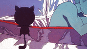 Cat Cartoon GIF by Cafuné