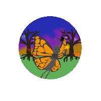 Spider Web Halloween Sticker by LioxFoundation