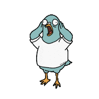 Bird What Sticker