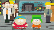 eric cartman kyle GIF by South Park 