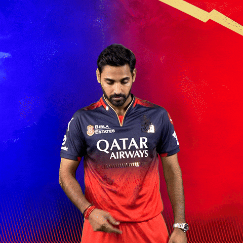 Happy Bhuvneshwar Kumar GIF by Royal Challengers Bengaluru